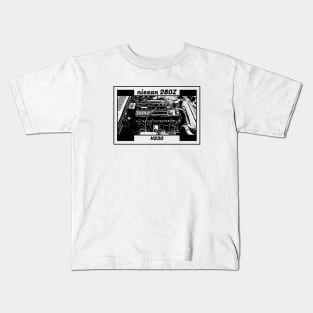 NISSAN DATSUN 280Z FAIRLADY ENGINE Kids T-Shirt